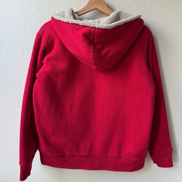 Lands' End  Red Kids Hoodie - Picture 6 of 8